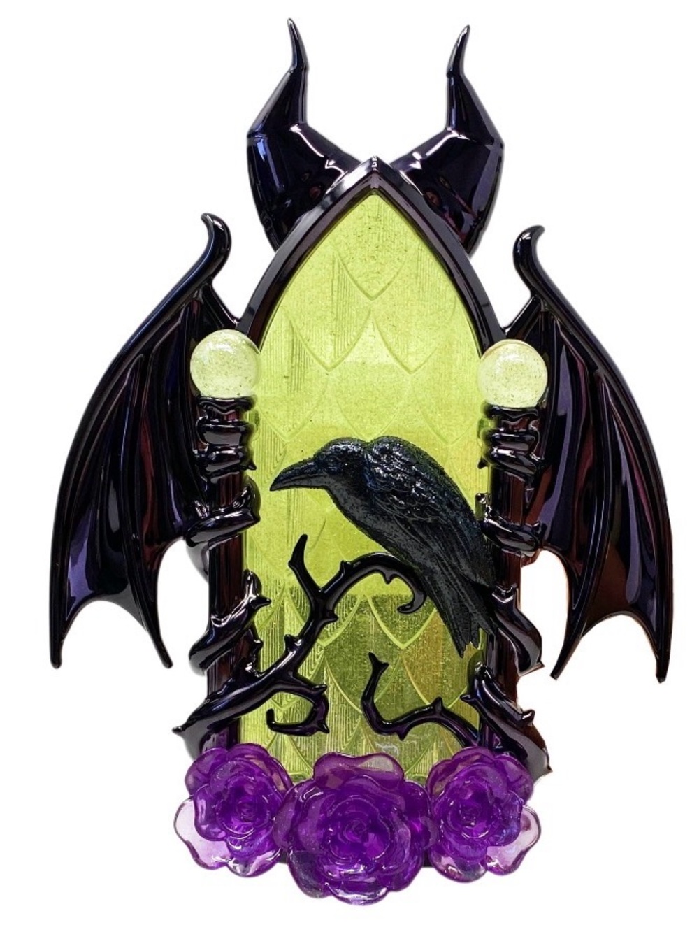 Bath & Body Works Disney Villains Maleficent Crow Roses Halloween Plug In #2036